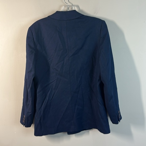 Pendleton Vintage 100% Wool Double Breasted Navy Blazer Size 12 Menswear - Picture 2 of 14